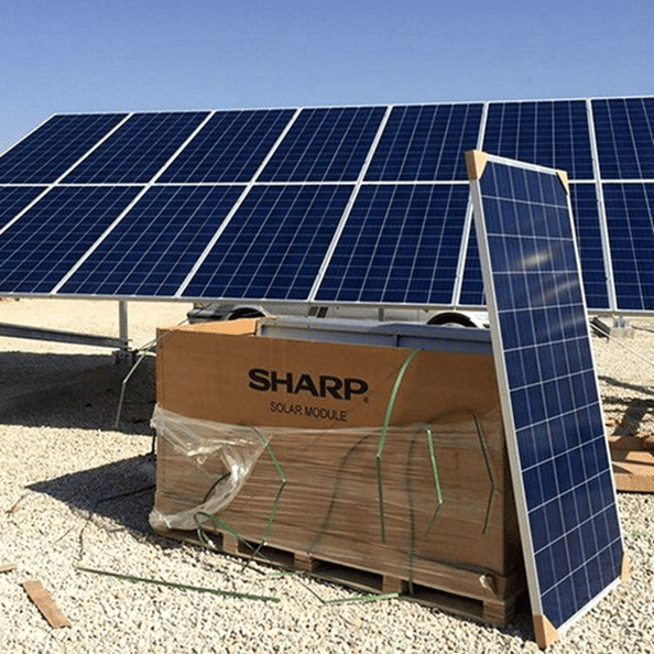 paneles solares sharp